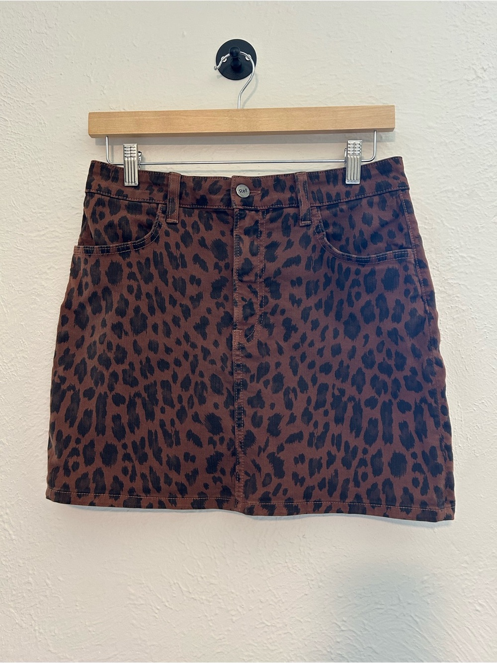 Reformation Leopard Print Mini Skirt| Coquette Quiet Luxury Y2K Wild| Size 28